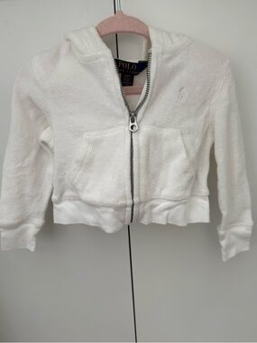 Polo Ralph Lauren Toddler Girls Terry Zip Hoodie 2T